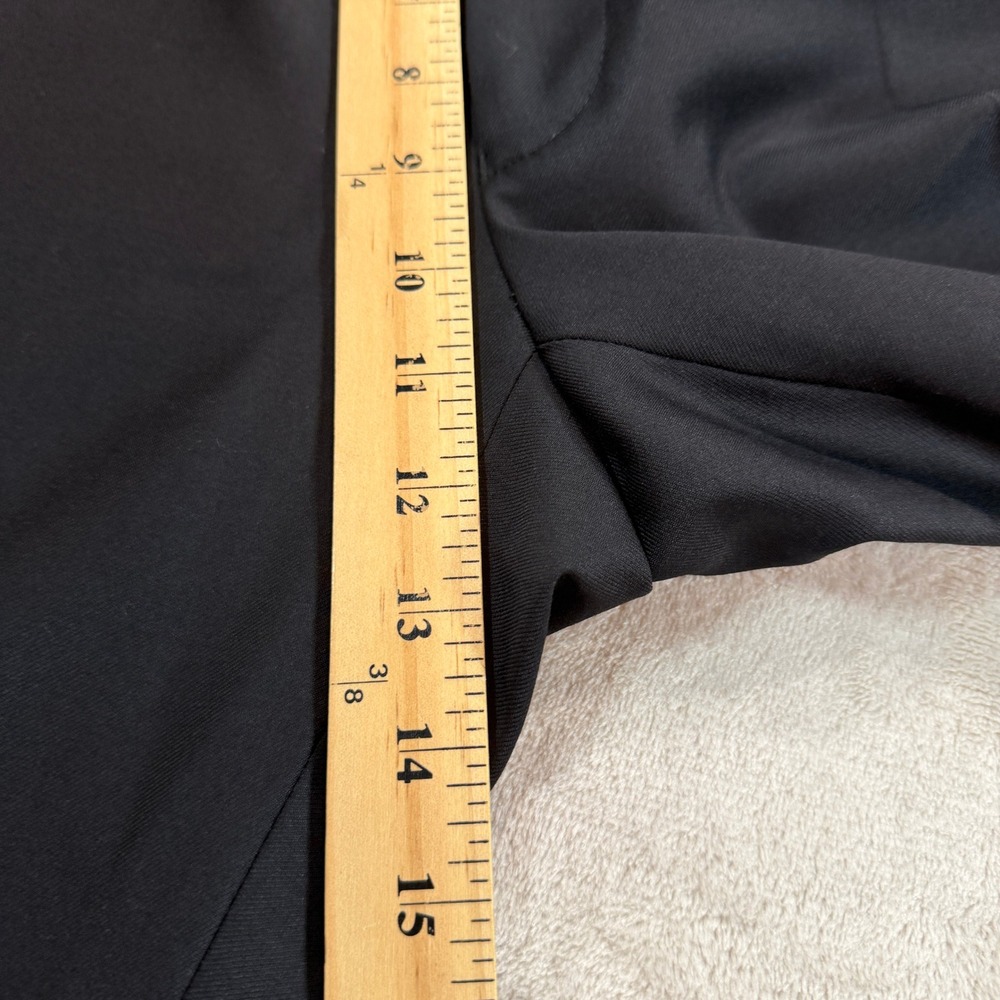 NEW Indochino Mens 38x30 Black Wool Flat Front Straight Leg Dress Pants SOHO 25 - Picture 14 of 14